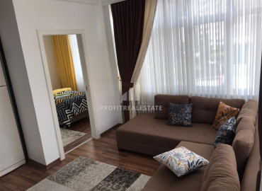 Меблированная квартира с двумя спальнями в уютном комплексе на берегу моря в Махмутларе ID-8624 фото-2