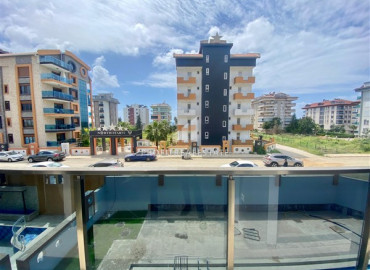 One-bedroom apartment in a new residence with a swimming pool 150m from the sea in the Kestel area ID-8627 фото-11