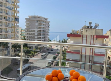 Apartment 2 + 1 with a good repair and sea views on the main street of Mahmutlar ID-8630 фото-15
