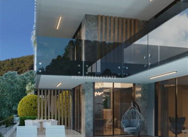 Luxury real estate: luxury three-storey villas in the mountain area of Tepe, Alanya, 360 m2 ID-8646 фото-6