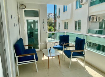 Two bedroom duplex apartment, furnished, in a well-maintained Kestel residence, Alanya, 115 m2 ID-8656 фото-11