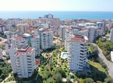 Elegant design apartment with two bedrooms 250m from the center of Alanya - Tosmur ID-8662 фото-1