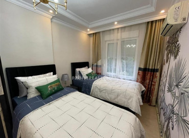 Элегантная дизайнерская квартира с двумя спальнями в 250м от центра района Алании - Тосмур ID-8662 фото-29
