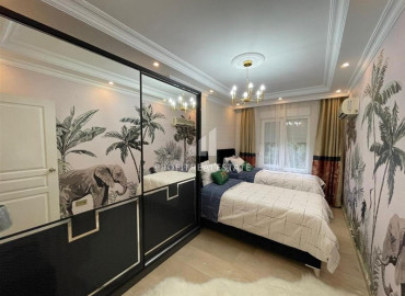 Элегантная дизайнерская квартира с двумя спальнями в 250м от центра района Алании - Тосмур ID-8662 фото-31