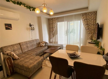 One bedroom apartment with furniture and appliances, 200 meters from the center of Mahmutlar, 60 m2 ID-5953 фото-2