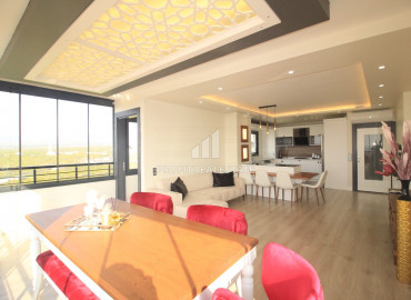 View duplex 4 + 1 in a new residence with good facilities, in a prestigious microdistrict of Mersin Soli ID-8676 фото-4
