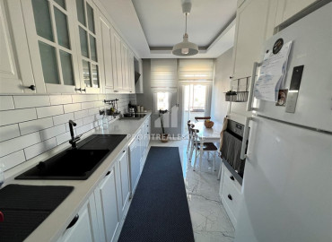 Меблированные апартаменты с отдельной кухней, в 200 метрах от моря и в центре Аланьи, 100 м2 ID-8696 фото-9
