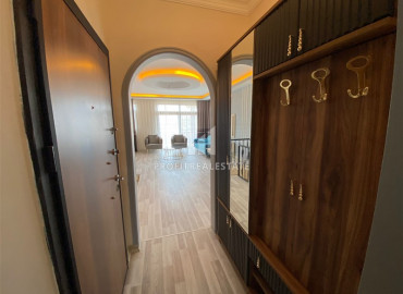 Furnished garden duplex 2 + 1 with a separate kitchen, in a well-maintained residence 600m from the sea in Mahmutlar ID-8699 фото-4