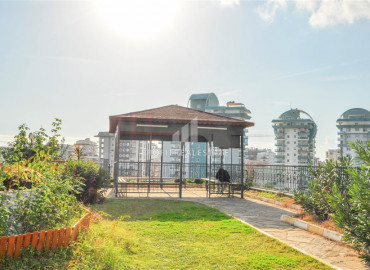 Furnished garden duplex 2 + 1 with a separate kitchen, in a well-maintained residence 600m from the sea in Mahmutlar ID-8699 фото-25