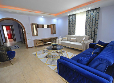 Дизайнерская трехкомнатная квартира в большой резиденции у моря в Махмутларе ID-8737 фото-5
