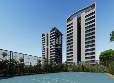 Апартаменты разных планировок в строящемся комплексе с хорошей инфраструктурой в районе Мерсина Соли ID-8756 фото-1