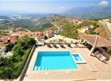 Private furnished villa 4 + 1, with its own facilities in the area of Alanya - Kargicak ID-8760 фото-27