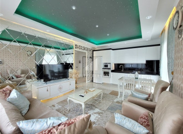 Трехкомнатная квартира, с богатым внутренним интерьером, в резиденции класса «люкс» Каргыджак, Аланья, 100 м2 ID-8765 фото-1