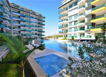 Two bedroom apartment, with a rich interior, in a luxury residence Kargicak, Alanya, 100 m2 ID-8765 фото-14