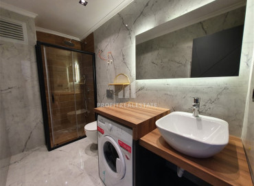 Stylish apartment by the sea, with one bedroom, 300 meters from the center of Mahmutlar, Alanya, 55 m2 ID-8769 фото-10