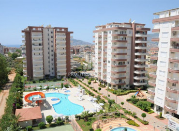 View apartment 3 + 1 in a residence with good facilities 450m from the sea in Alanya Tosmur ID-8783 фото-1