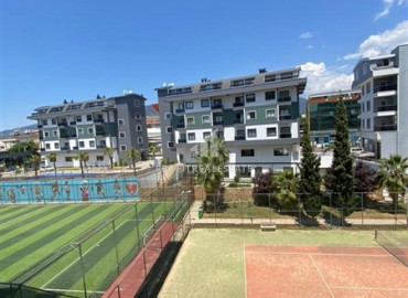 View apartment 3 + 1 in a residence with good facilities 450m from the sea in Alanya Tosmur ID-8783 фото-22