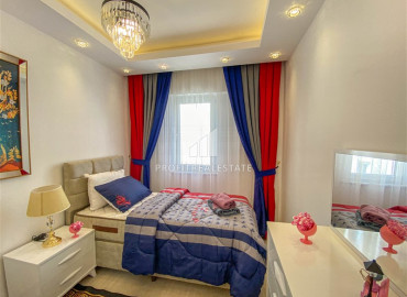 Three-bedroom apartment ready to move in, 200 meters from the sea, Mahmutlar, Alanya ID-8793 фото-14