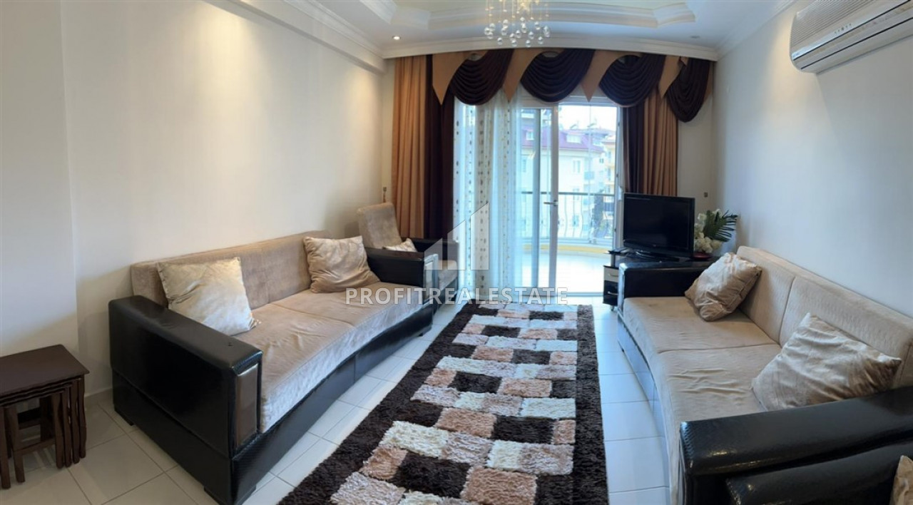 Furnished two bedroom apartment in a residence with facilities in the center of Alanya ID-8801 фото-2