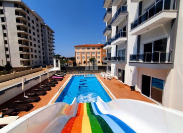 Cozy one-bedroom apartment, furnished and equipped, in the new residence of Mahmutlar, Alanya, 47 m2 ID-8802 фото-10