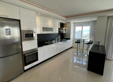 Furnished view duplex-penthouse 3 + 2 50 meters from the sea in Mahmutlar ID-8805 фото-2