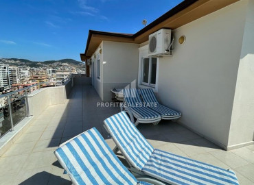 Furnished view duplex-penthouse 3 + 2 50 meters from the sea in Mahmutlar ID-8805 фото-19