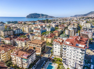 Duplex apartment 3 + 1, ready to move in, 200 meters from the center of Oba, Alanya, 135 m2 ID-8813 фото-31