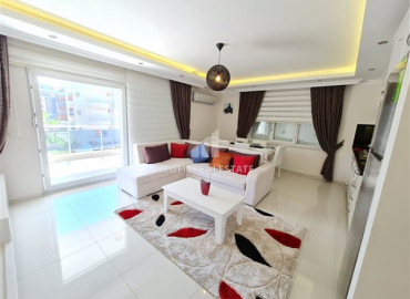 Two bedroom duplex, with furniture and appliances, just 150 meters from Oba beach, Alanya, 105 m2 ID-8830 фото-1