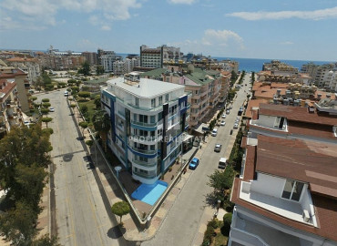 Duplex with five bedrooms and a separate kitchen 100 meters from the sea in Oba ID-8838 фото-5