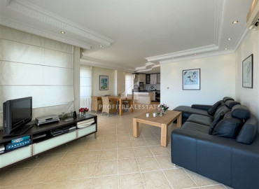 Large view furnished duplex with three bedrooms 50m from the sea in Mahmutlar ID-8864 фото-3