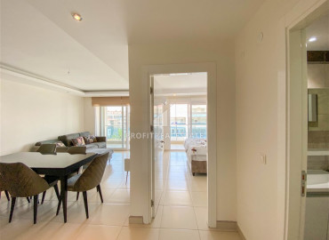 Уютная укомплектованная квартира 1+1 в элитном комплексе в 300м от моря в районе Кестель ID-8871 фото-5