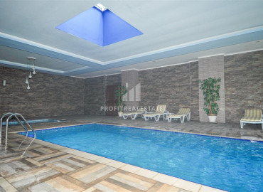 Cozy furnished apartment 1 + 1 in a luxury residence 300m from the sea in the Kestel area ID-8871 фото-23