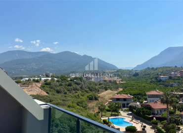 New two bedroom duplex, with a designer interior, in Oba, Alanya, 100 m2 ID-8872 фото-16