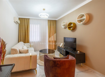 Furnished design one-bedroom apartment in a quiet area of Alanya - Cikcilli ID-8877 фото-3