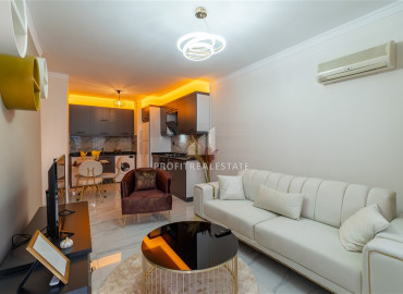 Furnished design one-bedroom apartment in a quiet area of Alanya - Cikcilli ID-8877 фото-4