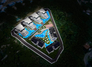 Элитная недвижимость Аланьи. Новый инвестиционный проект в районе Оба, в 3000 метрах от моря, 50-146 м2 ID-8885 фото-7