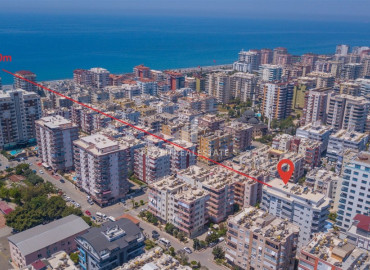 Inexpensive two bedroom apartment, ready to move in, with a separate kitchen, 350 meters from the sea, Mahmutlar, Alanya 110 m2 ID-8893 фото-21