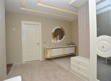 Меблированная квартира с двумя спальнями в новом элитном комплексе в 250м от моря в районе Каргыджак ID-8902 фото-8