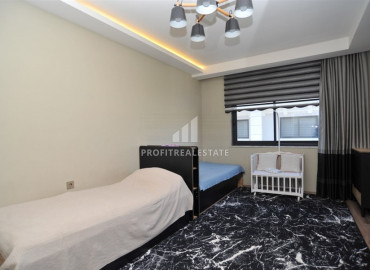 Меблированная квартира с двумя спальнями в новом элитном комплексе в 250м от моря в районе Каргыджак ID-8902 фото-12