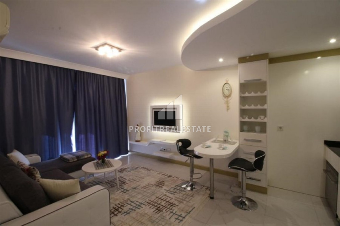 Отличная двухкомнатная квартира, в элитном комплексе, в центре Аланьи, 48 м2 ID-8929 фото-2