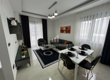 Элегантная дизайнерская квартира 1+1 в резиденции с бассейном, у моря в Каргыджаке ID-8938 фото-2
