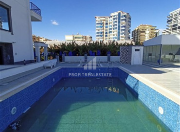 Элегантная дизайнерская квартира 1+1 в резиденции с бассейном, у моря в Каргыджаке ID-8938 фото-19
