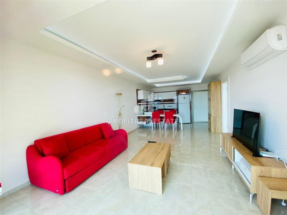 Просторная двухкомнатная квартира, площадью 75м² в элитном комплексе в Махмутларе ID-8954 фото-2