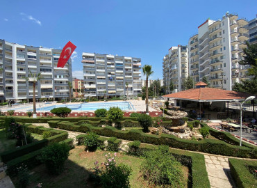 Spacious two bedroom apartment in a cozy residence with a swimming pool by the sea in Tece, Mersin ID-8960 фото-1