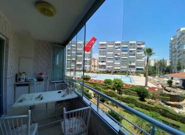 Spacious two bedroom apartment in a cozy residence with a swimming pool by the sea in Tece, Mersin ID-8960 фото-14