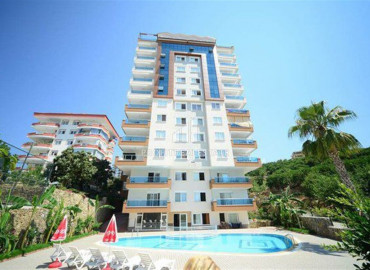 Furnished two-bedroom apartment in a cozy residential residence in Cikcilli, Alanya, 80 m2 ID-8968 фото-1