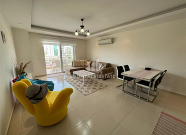 Апартаменты с одной спальней, меблированные, в жилом комплексе с собственным пляжем, в Авсалларе, Аланья, 58 м2 ID-8979 фото-2