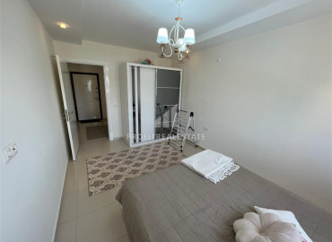 Апартаменты с одной спальней, меблированные, в жилом комплексе с собственным пляжем, в Авсалларе, Аланья, 58 м2 ID-8979 фото-8