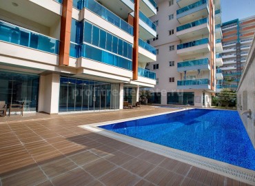 Квартира планировки 1+1 в новом комплексе с крытом бассейном по приятной цене в центре Махмутлара ID-0682 фото-17