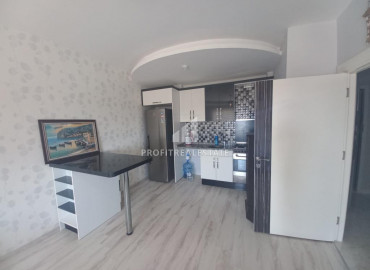 Новая квартира 1+1 с видом на море в микрорайоне Каргыпынары, Мерсин ID-8987 фото-3